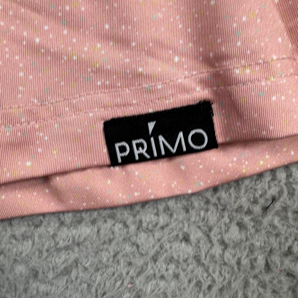 Primo Golf Men's Size XL Pink Blade Polo Performance Shirt Speckle Stretch SS - Picture 3 of 9